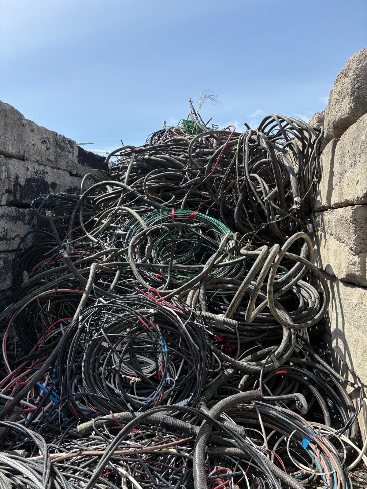 Scrap wire and cable accepted at Allied Metal Trading